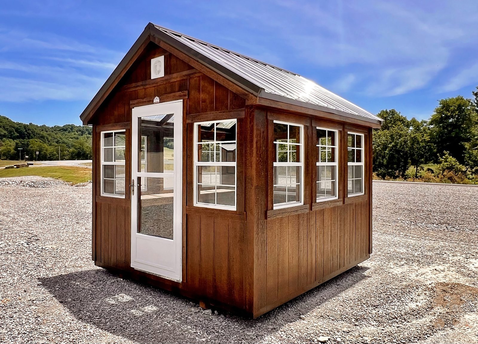 Real Esh's shed in a customer backyard