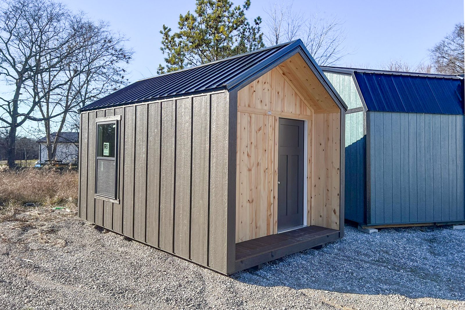 Real Esh's shed in a customer backyard