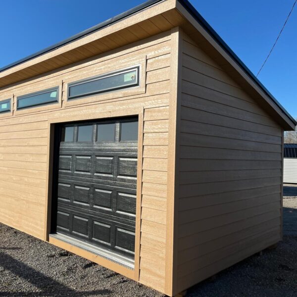 12x24 Skillion Garage - Esh's Utility Buildings