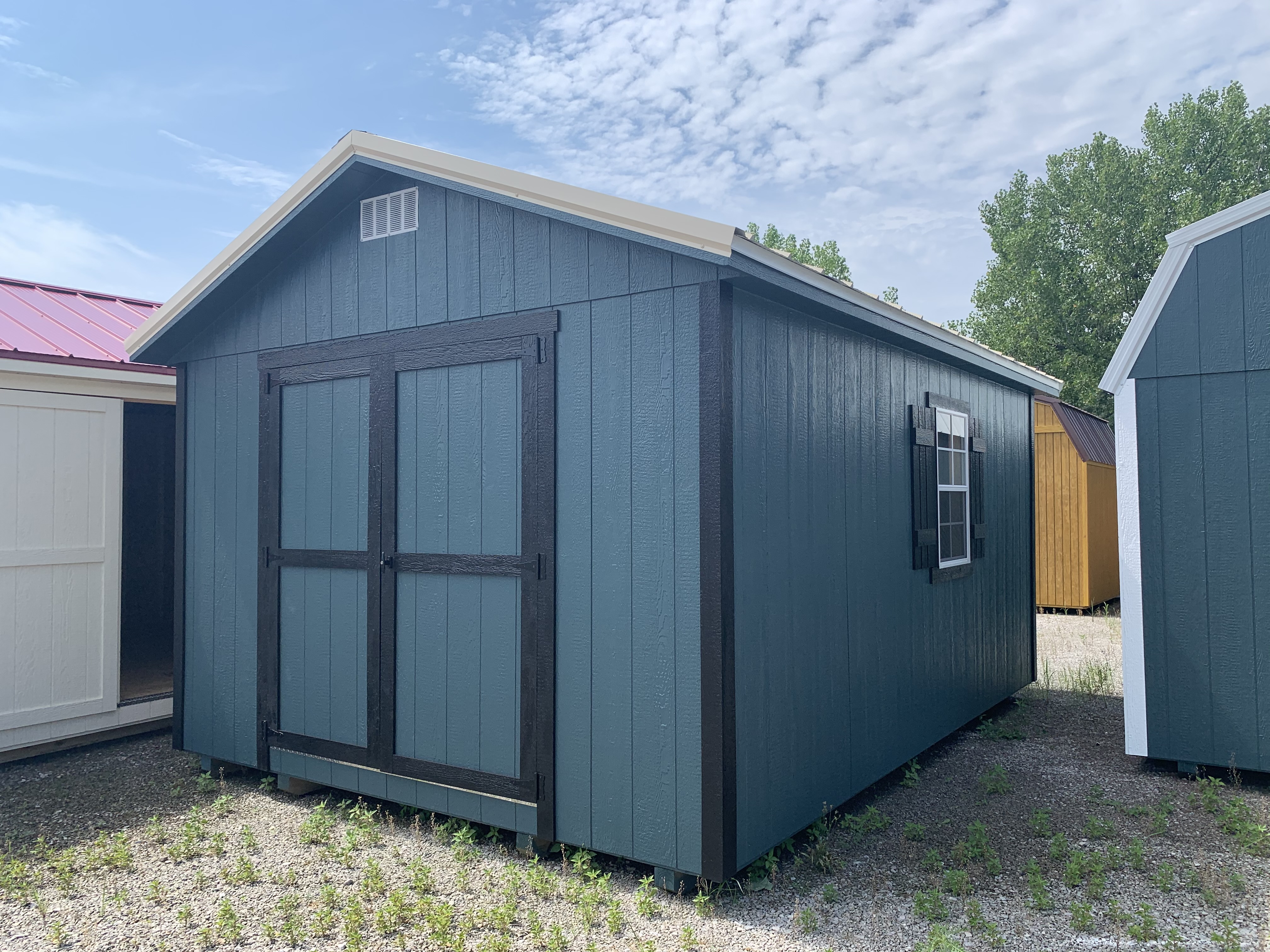 12x16 Ranch Shed - Esh's Utility Buildings