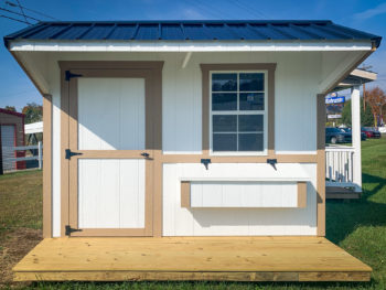 A backyard chicken coop for sale in Kentucky