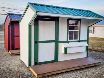 A prefab chicken coop for sale in Kentucky