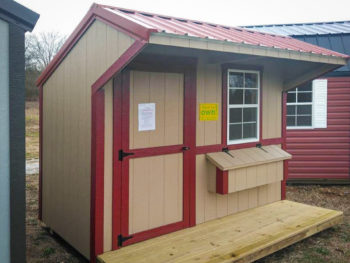 A rent-to-own chicken coop for sale in Tennessee