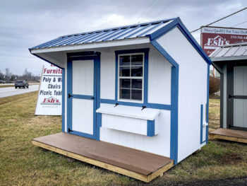 A custom prefab pet shed for sale in Kentucky