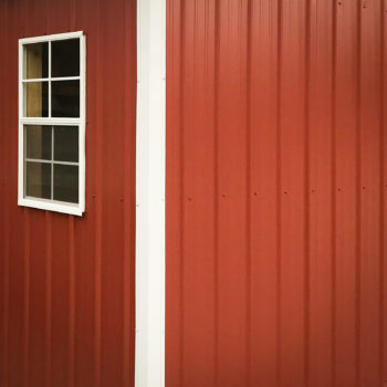 Log siding for custom sheds in KY and TN