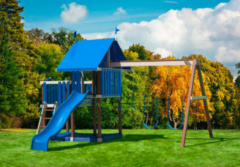 A vinyl swing set for sale in KY & TN