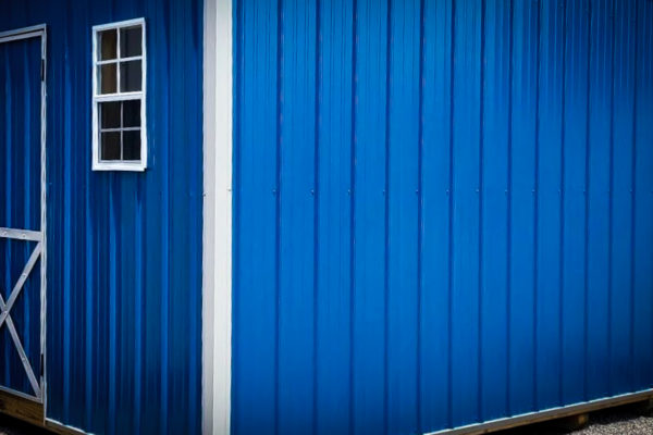 blue shed metal