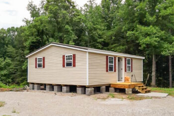 modular tiny home shells built by Esh's Utility Buildings