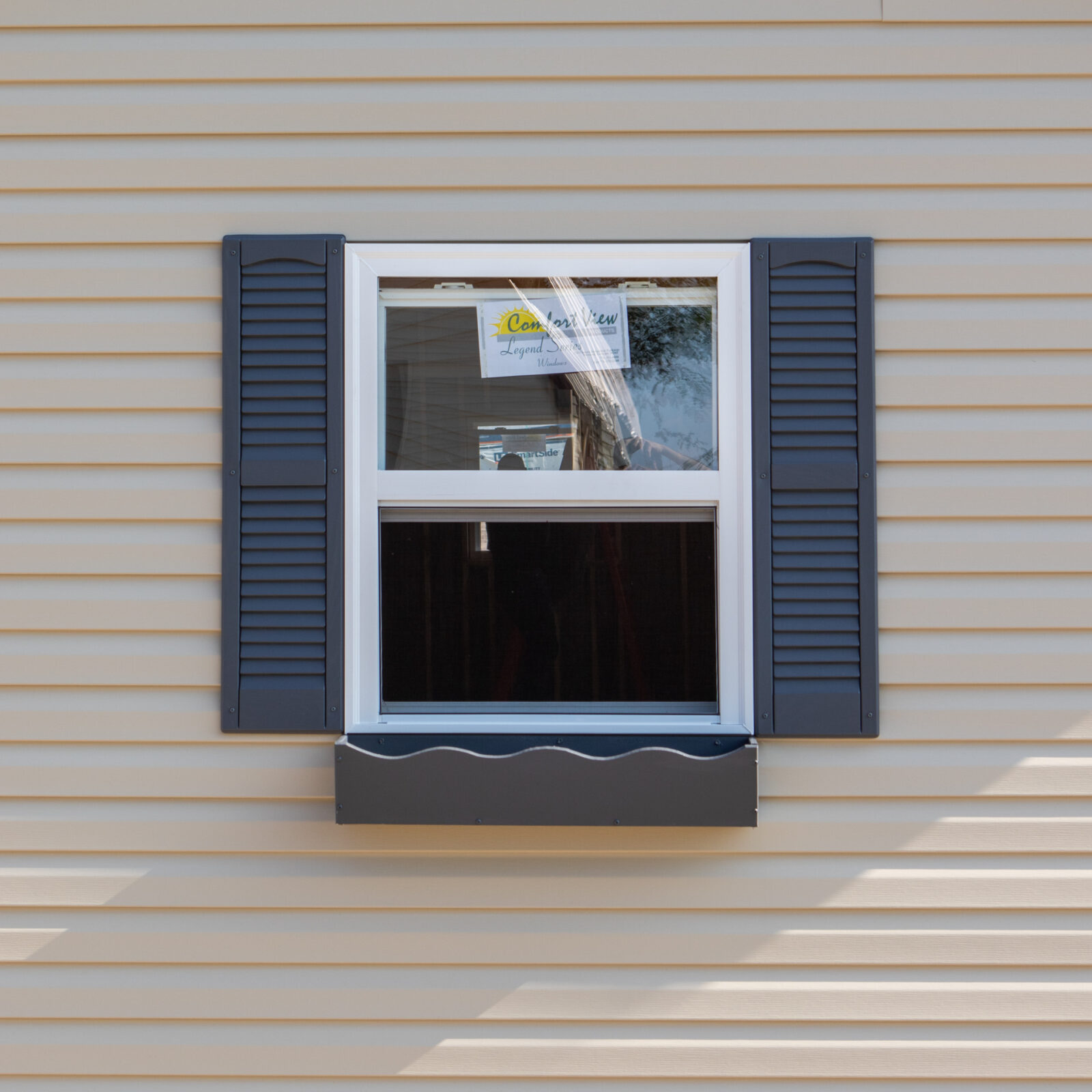 exterior of window shutters for vinyl sheds for sale in KY and TN