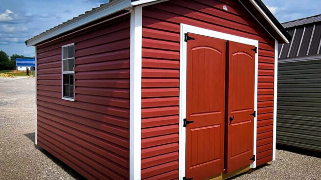 red shed accent colors