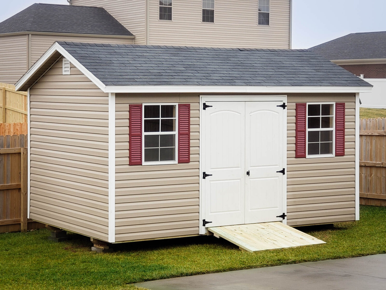 gym sheds in ranch shed style