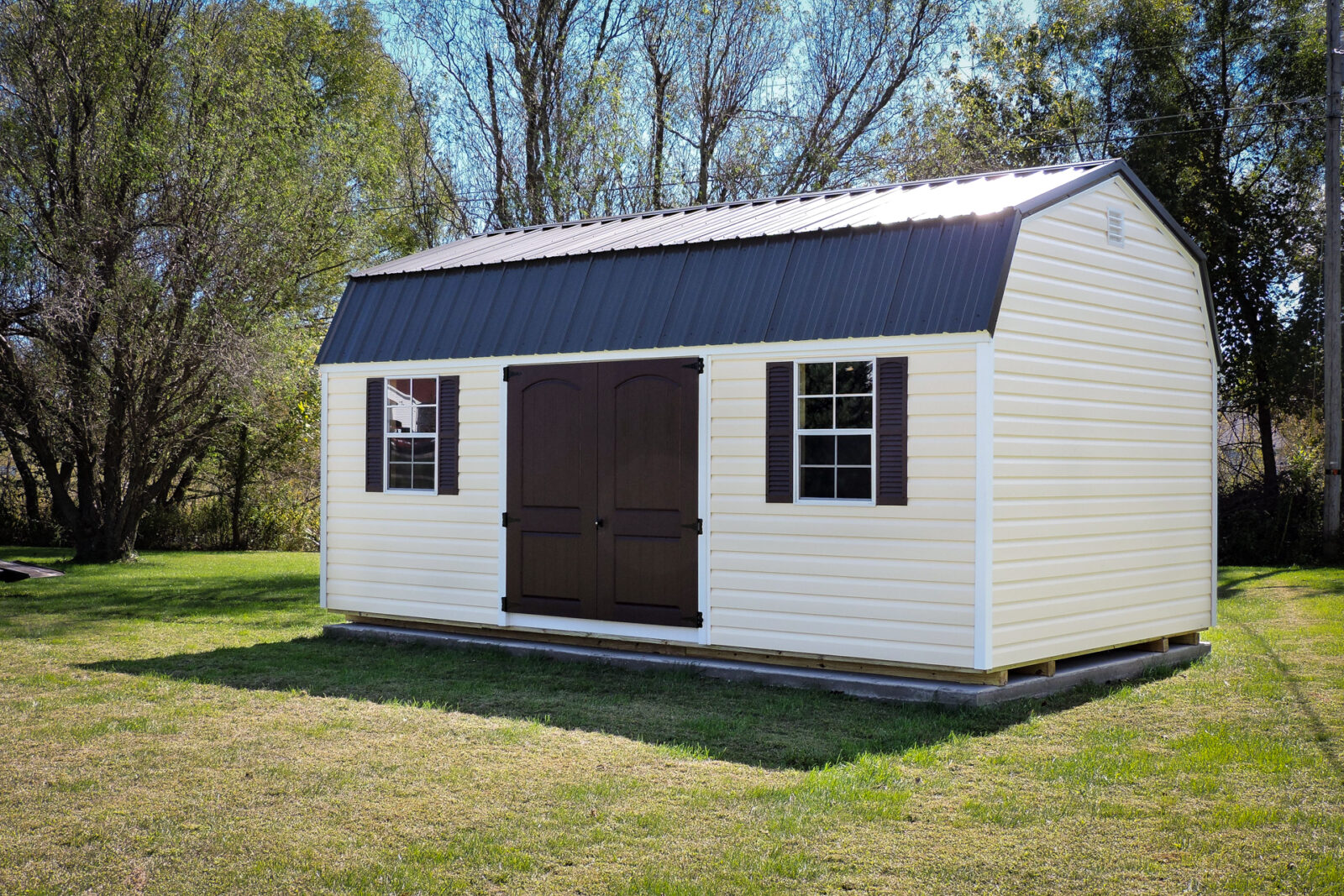 A lofted rent to own storage building in KY