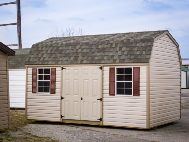 A storage shed for sale in Louisville, KY