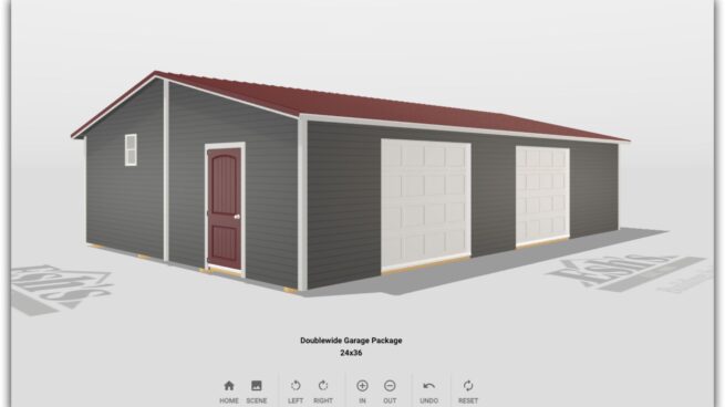 3D Builder for a custom built garage in TN