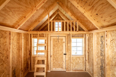 the interior of a playhouse available in ky and tn
