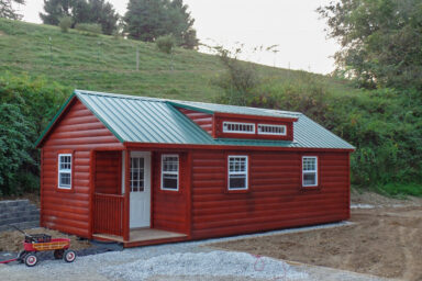 custom built shed by custom prefab shed builders in KY and TN