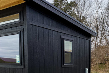 skillion tiny home shells available in KY and TN built by custom tiny home shell builders