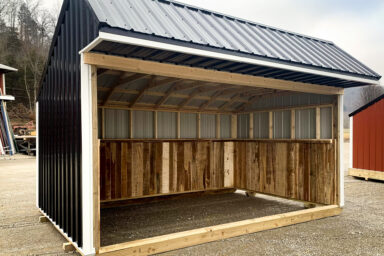 A prefab animal shelter for sale in Tennessee for horses