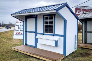 A custom prefab pet shed for sale in Kentucky