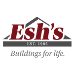 Logo for Esh's Utility Buildings