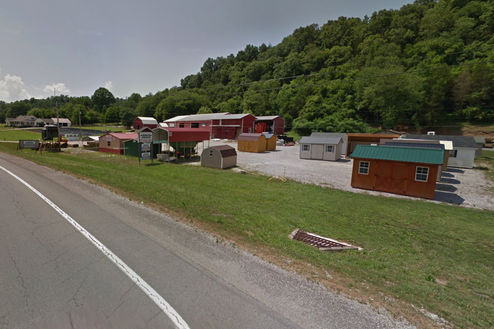 sheds in burkesville and albany, ky esh's utility buildings