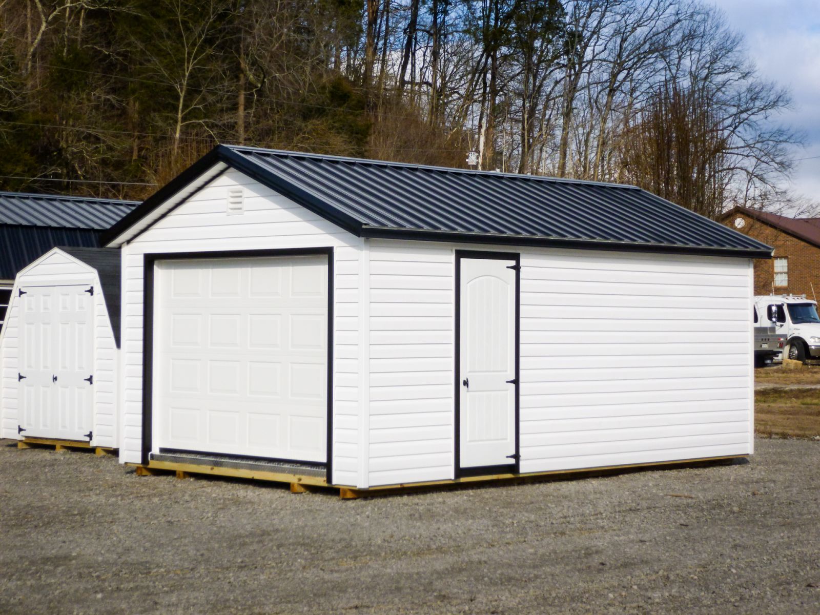 Single-Car Prefab Garages in KY & TN | Esh's Utility Buildings