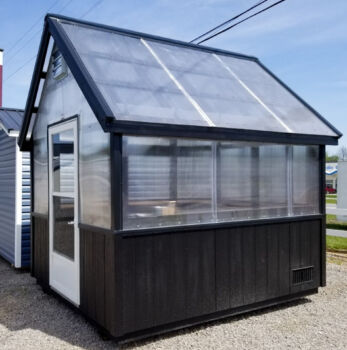 a hobby greenhouse shed by esh's utility buildings