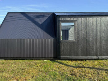 Montana A-Frame Tiny Home Shell built by Esh's Utility Buildings