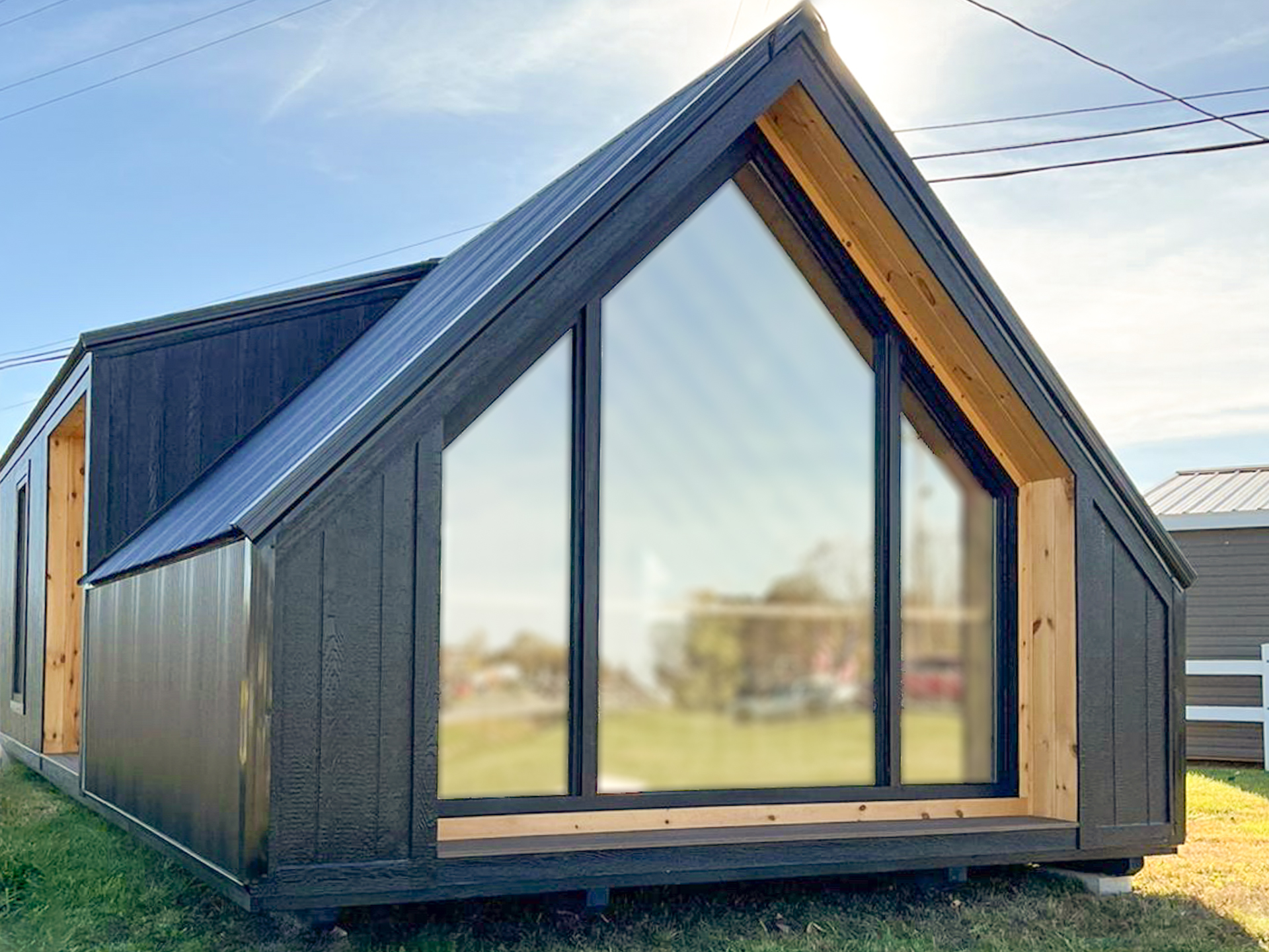 modern montana tiny home shell built for sale in Ky and Tn